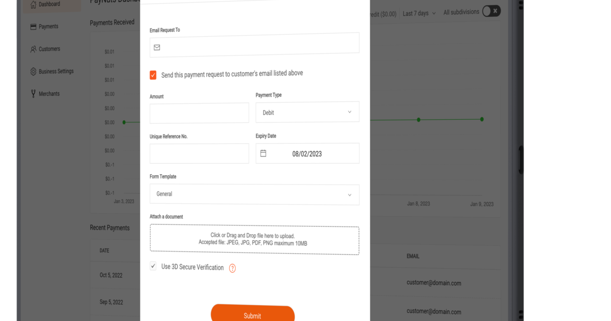 Payment Links Support | PayNuts