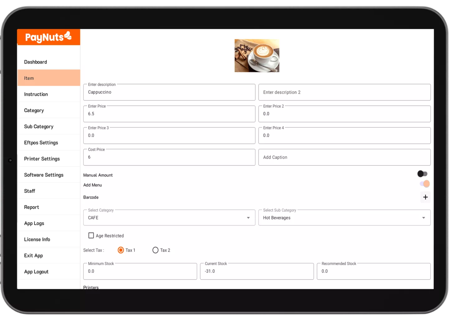 Inventory & Product Management