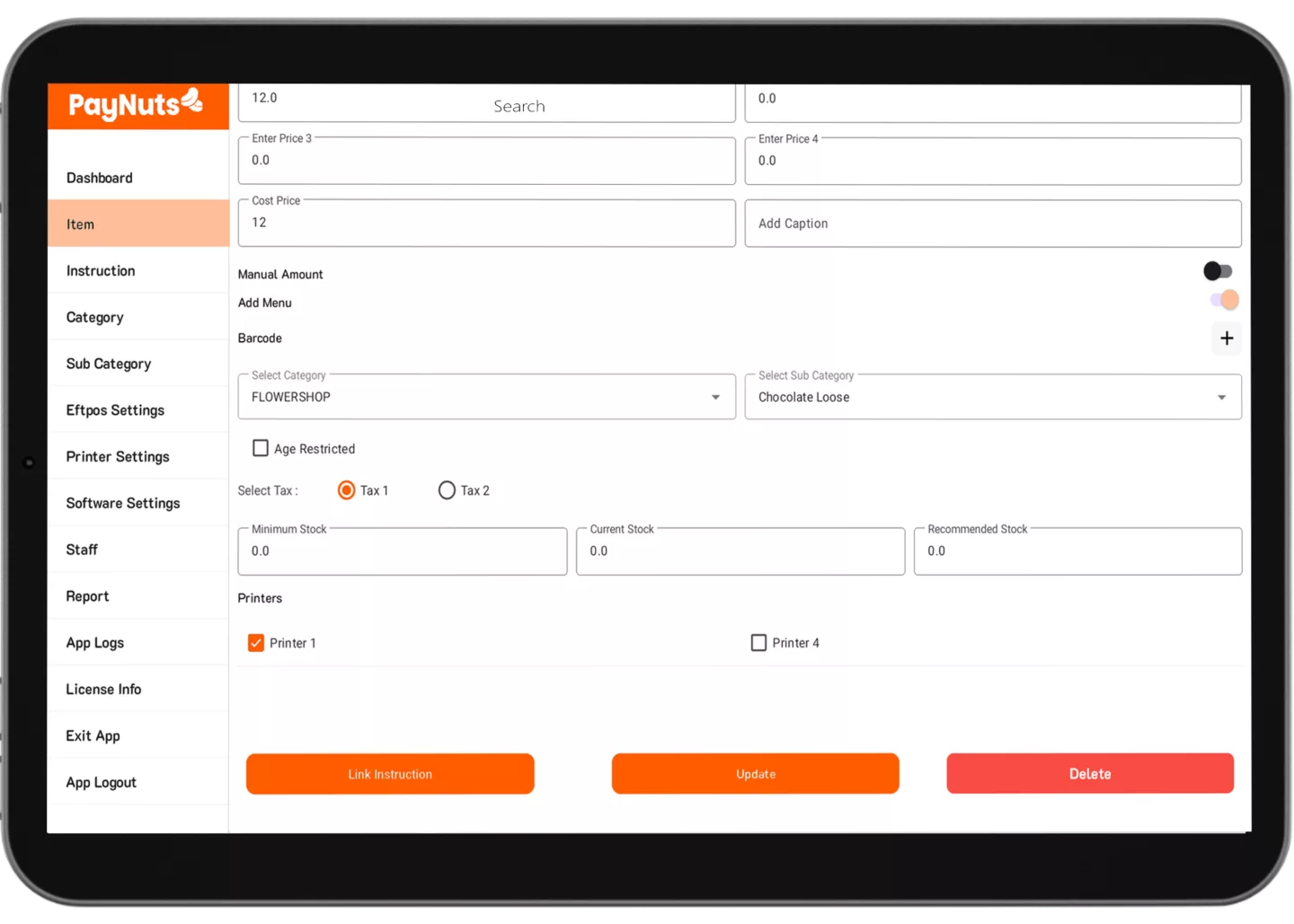 Inventory & Stock Management