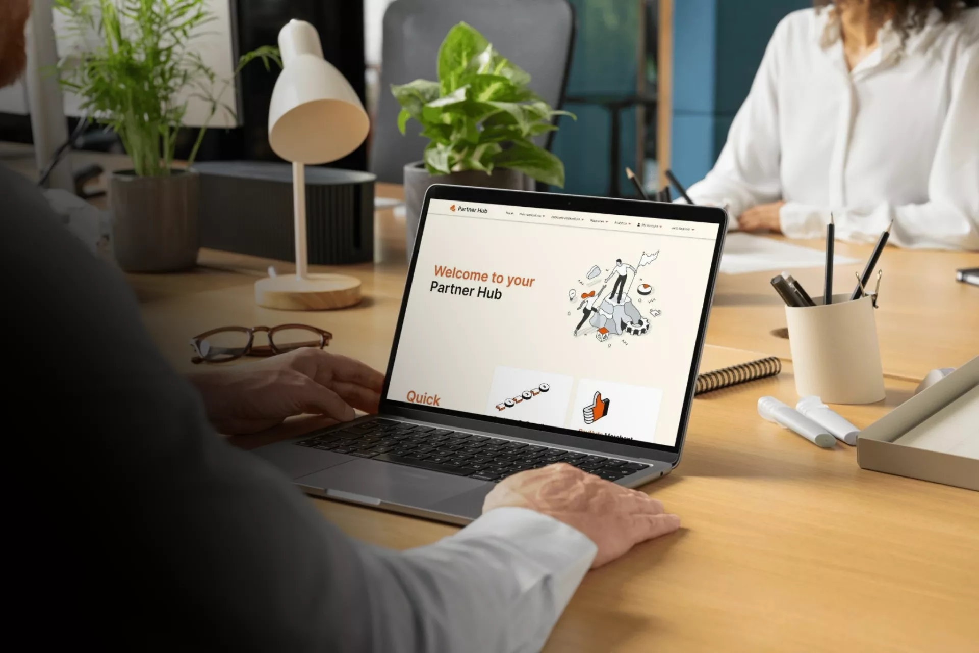 Access your 
Partner Hub